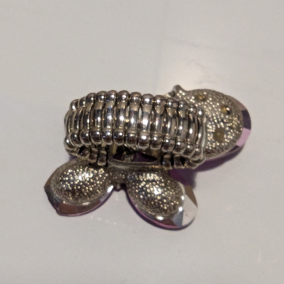 Pink Butterfly Ring - Picture 2 of 3